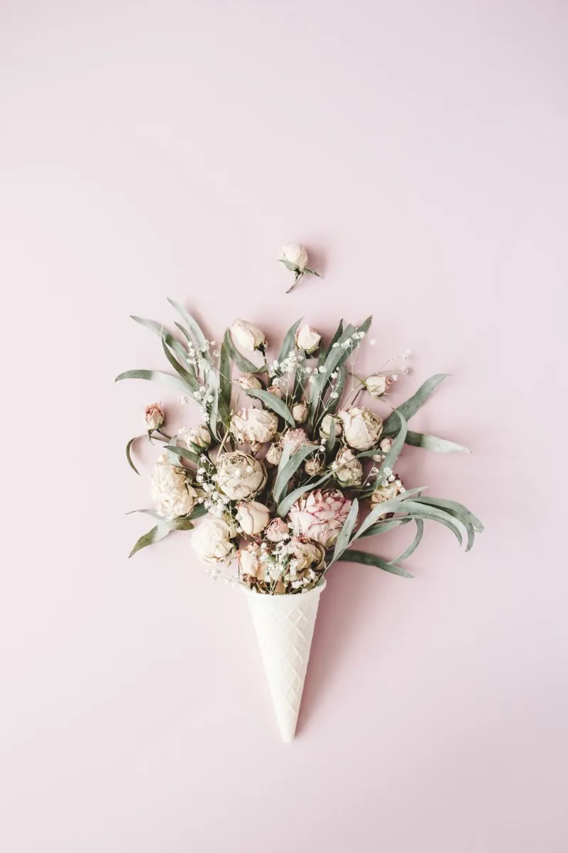 Blush poster con telaio in alluminio da PhotoVibe Decor
