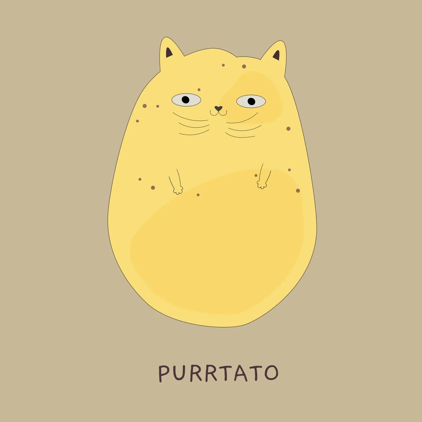 Purrtato hahnemühle van Dharma
