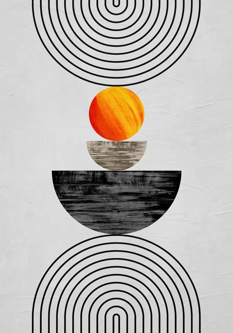 cercles concentriques poster de Smith Basic