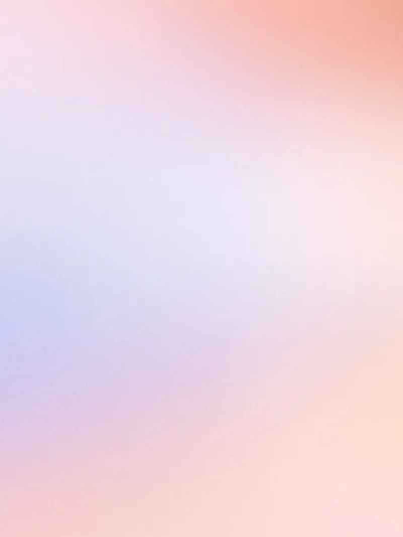 Horizon Doux - Gradienti di rosa salmone, blu e bianco pellicola backlit da studiofox