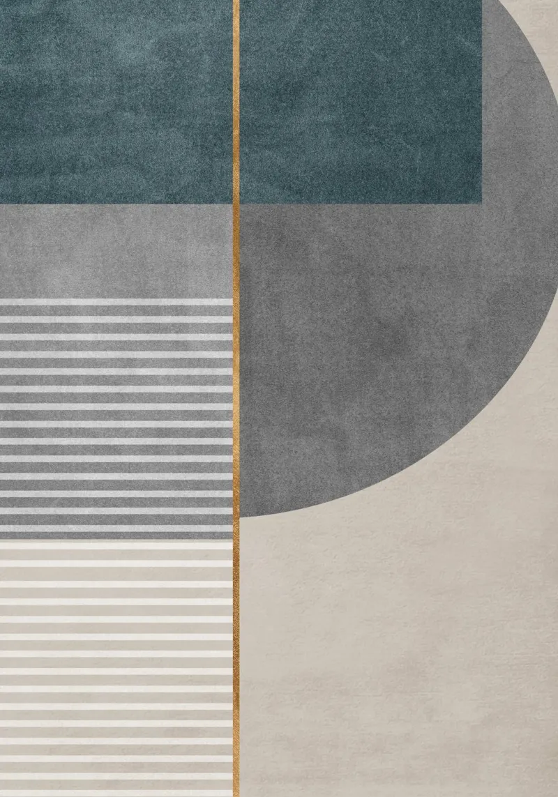 abstract shapes frames and lines plexiglas de vintageshop