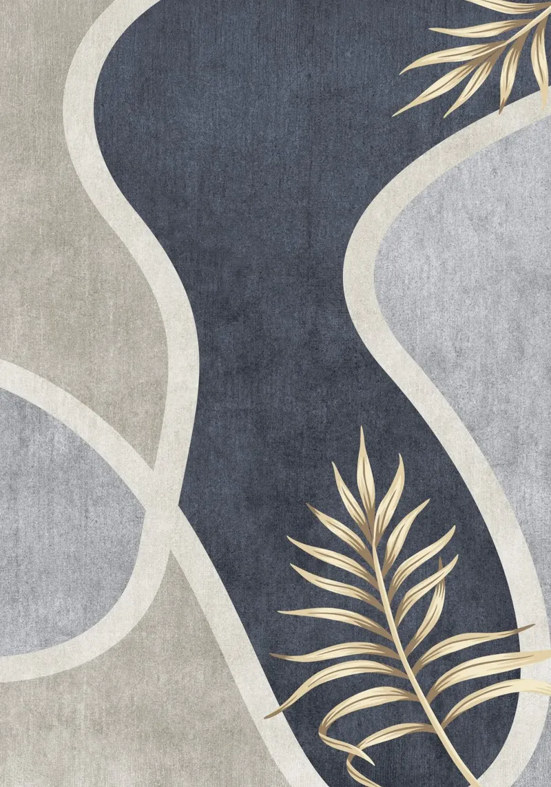 abstract shapes love hahnemühle by vintageshop