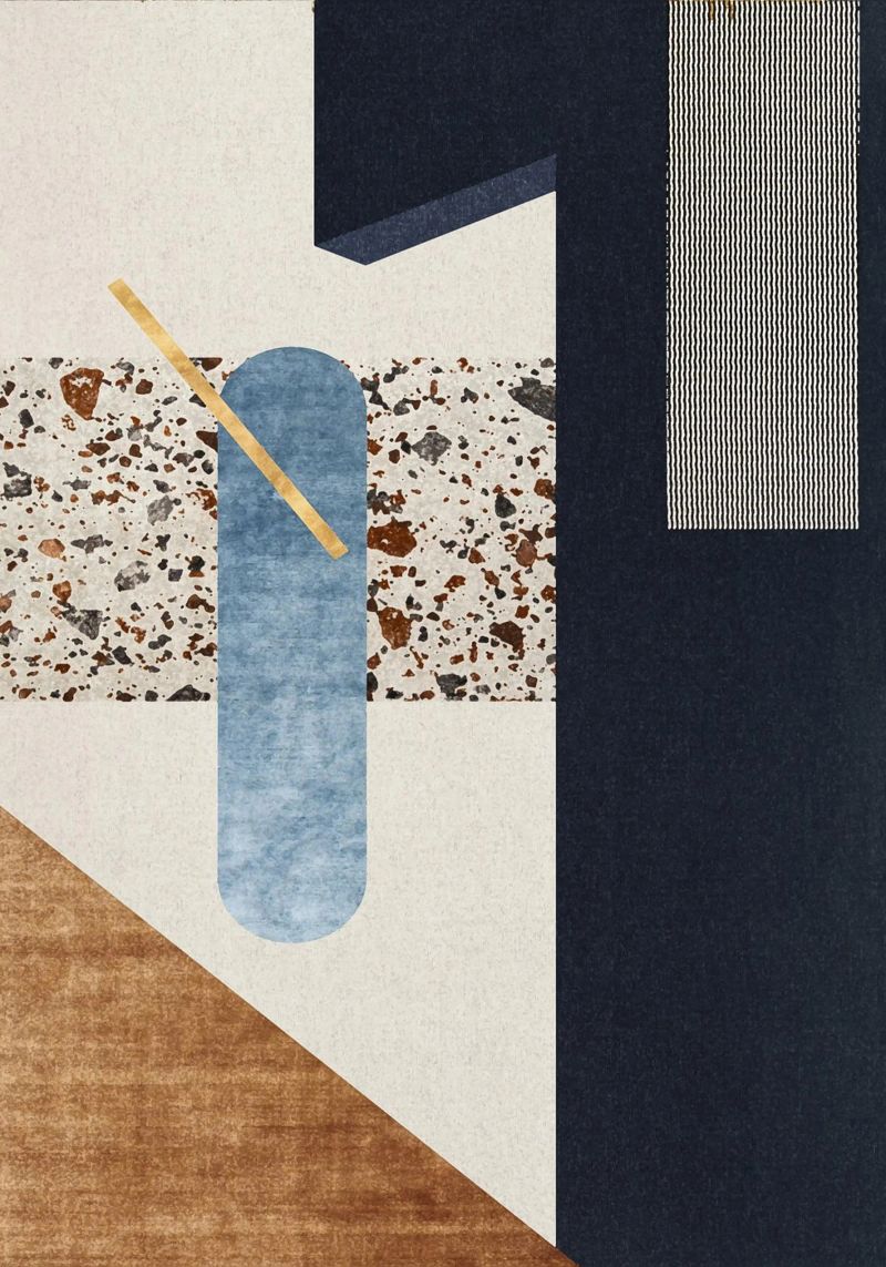modern abstract art metacrilato de vintageshop