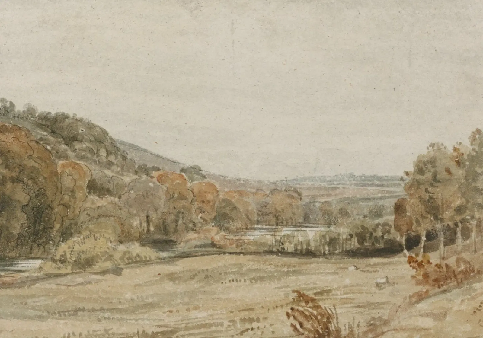 Pastorale del XVIII secolo: arte paesaggistica britannica, fascino rustico pellicola backlit da ClubArt