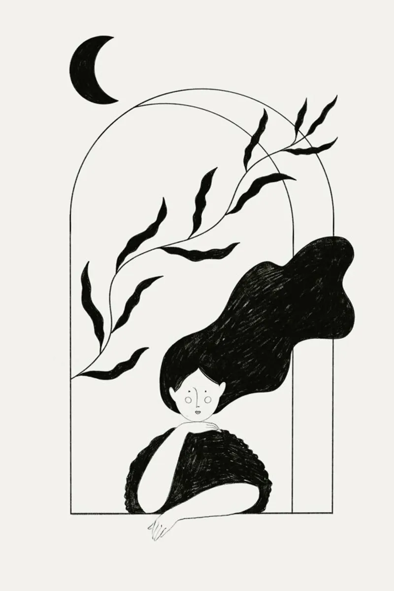 Waiting poster con telaio in plastica da Graphite