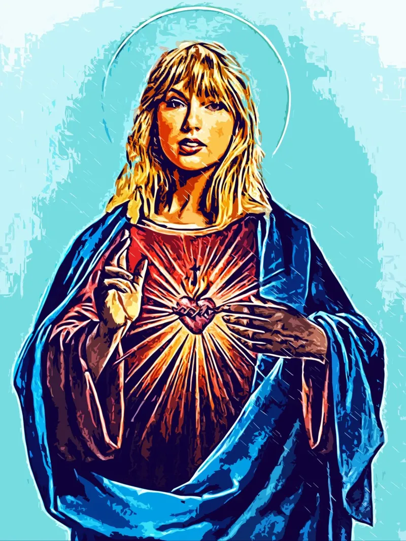 Arte di Taylor Swift pellicola backlit da music soul