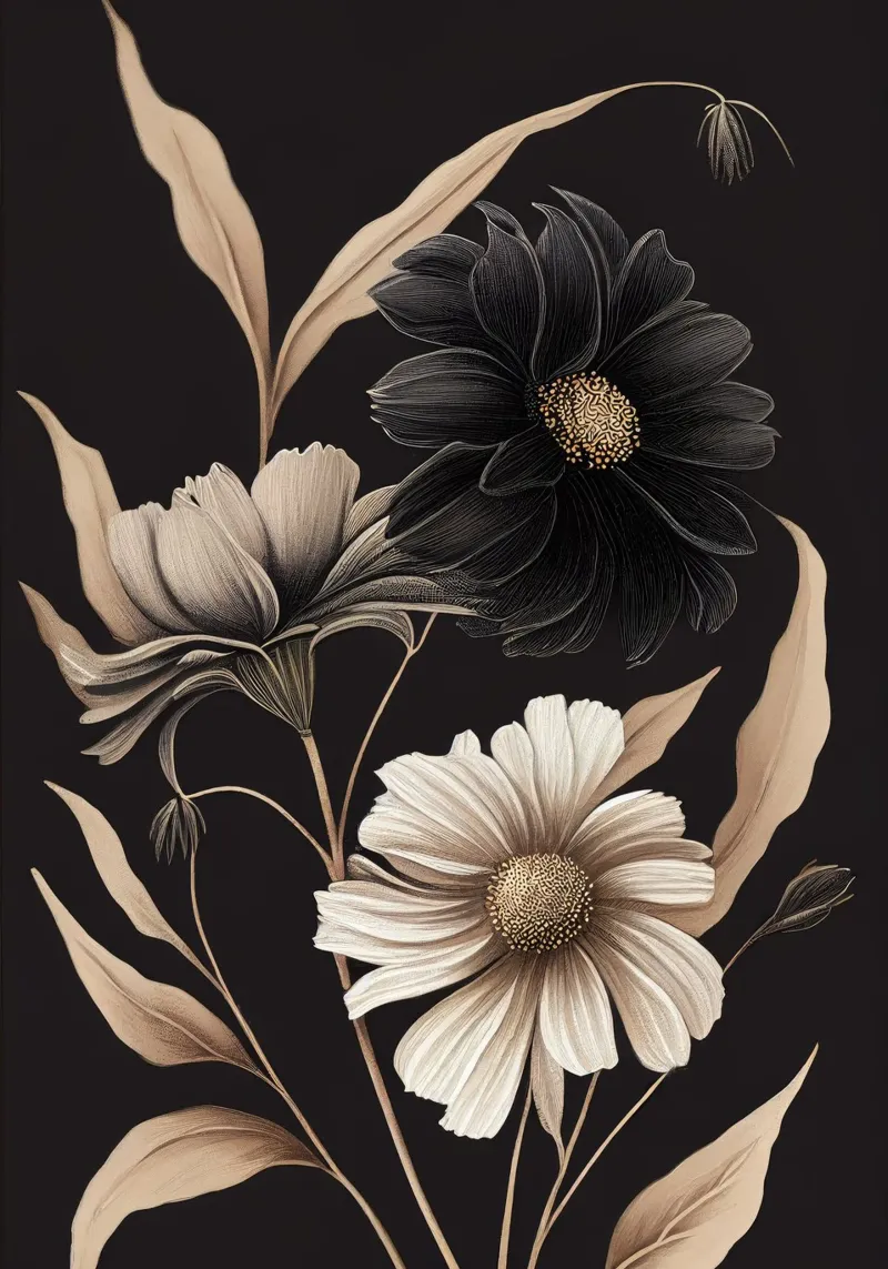 Arte da parete di Imagine poster con telaio in legno da Imagine