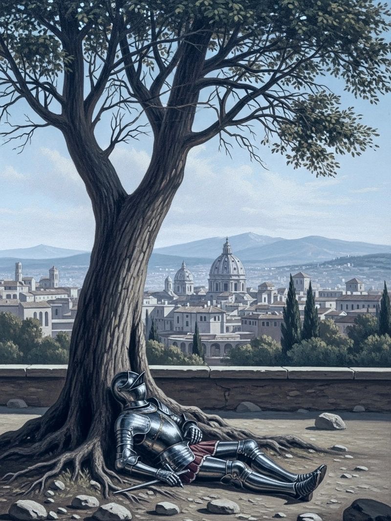 The Resting Knight poster by Sentinal