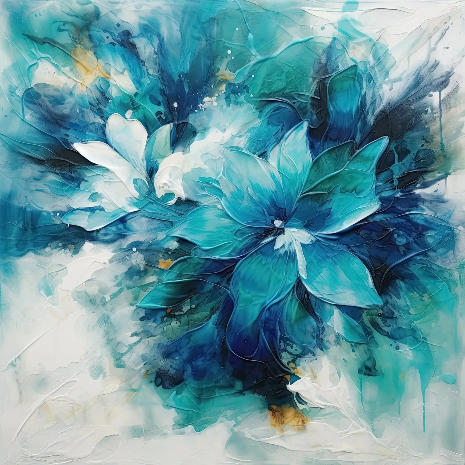 Muurkunst van Imagine canvas met Baklijst van Imagine
