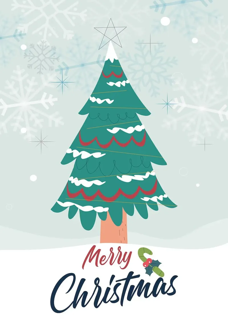 Merry Cristmas poster by Brandi N Huskey
