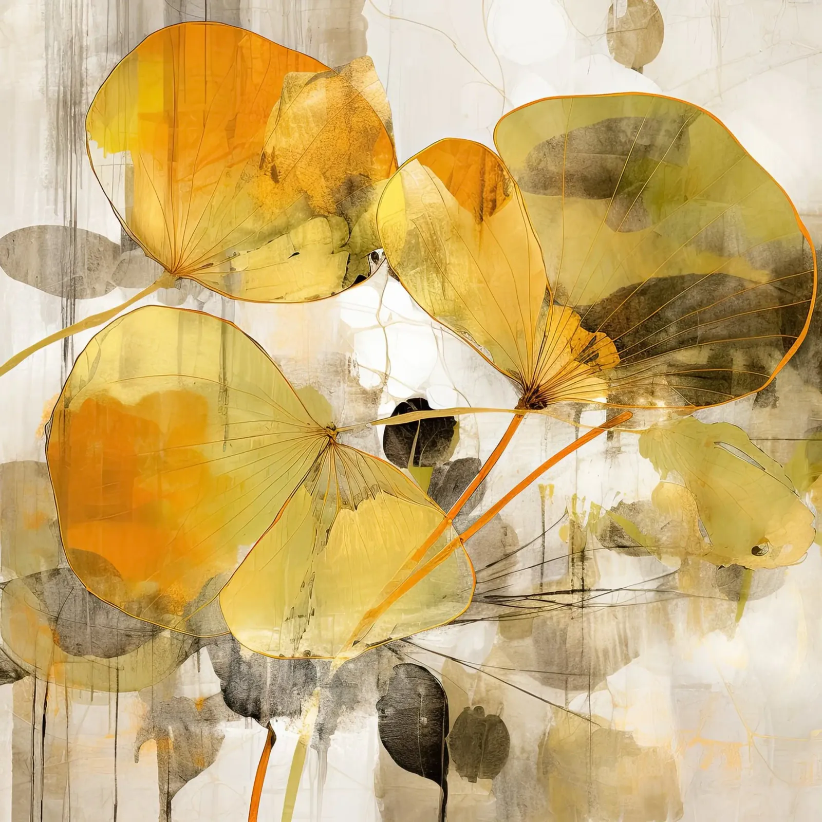Wall-art by Imagine canvas with Floater frame by Imagine