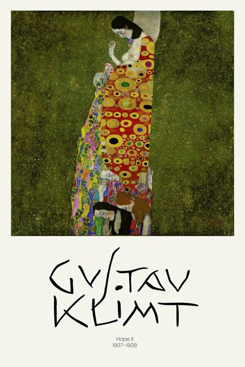 Klimt -  Hope II Poster von Vintage by JUNIQE
