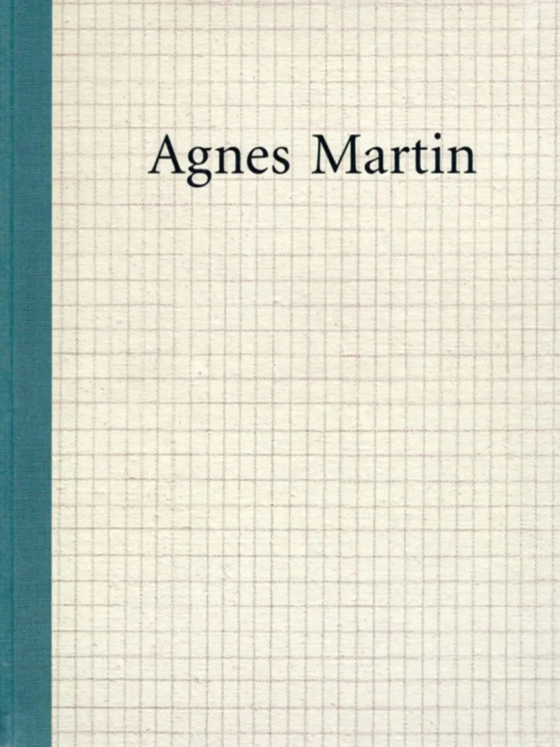 Agnes Martin Cover Boeken poster met aluminium frame van Alishasteel