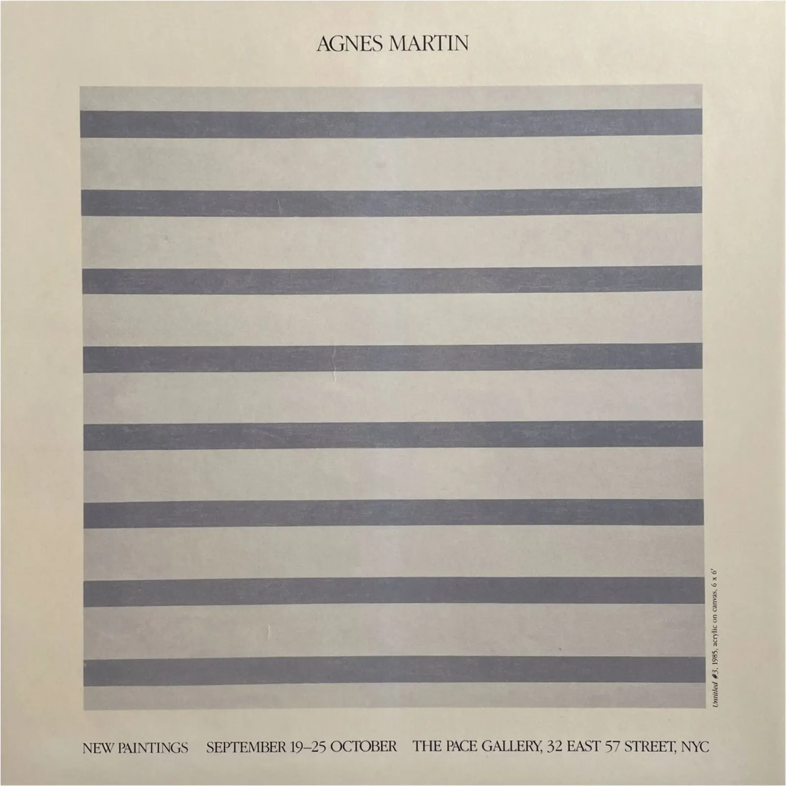 Agnes Martin Neue Gemälde Hahnemühle von Alishasteel