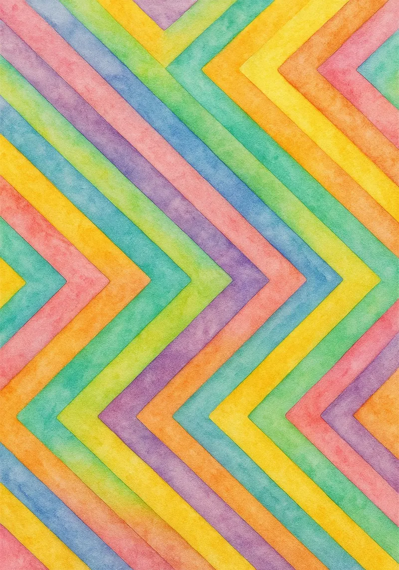 abstract geometric corner line canvas by arkhanz