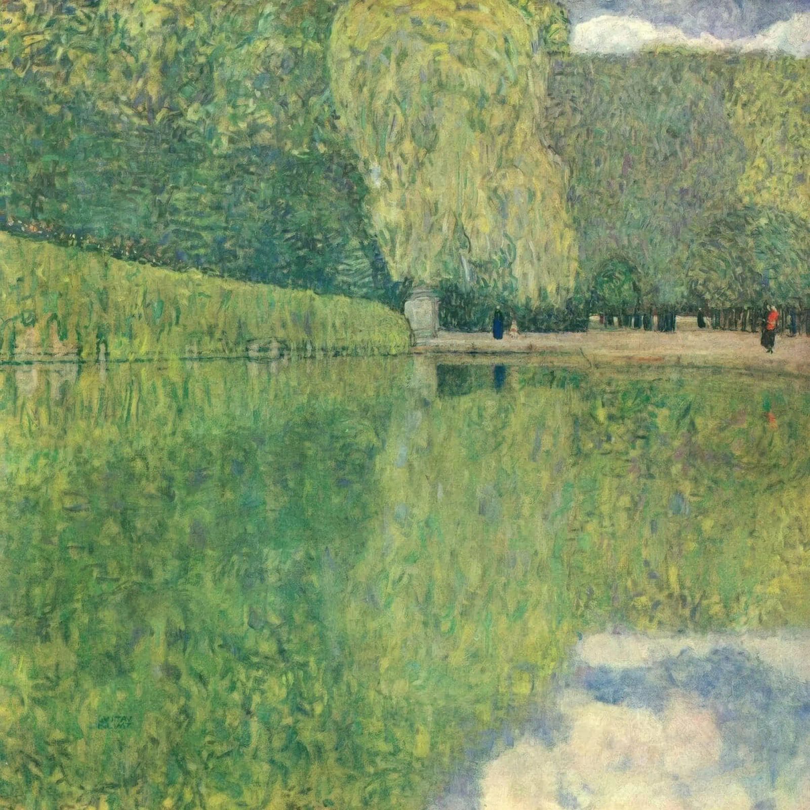 Park von Schönbrunn, 1916 von Gustav Klimt Poster von betty hamilton