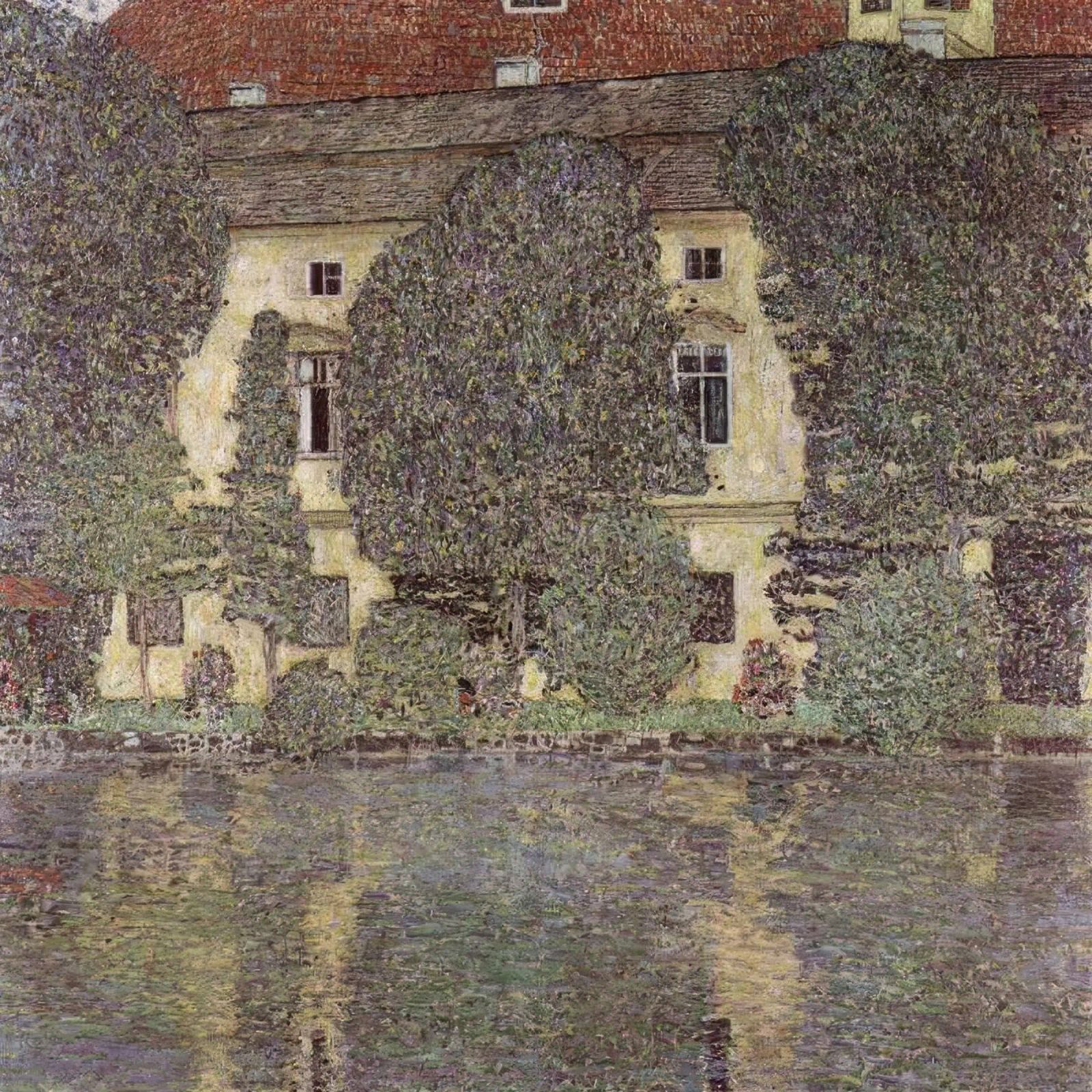 Schloss Kammer am Attersee III, 1909 von Gustav Klimt Poster von betty hamilton