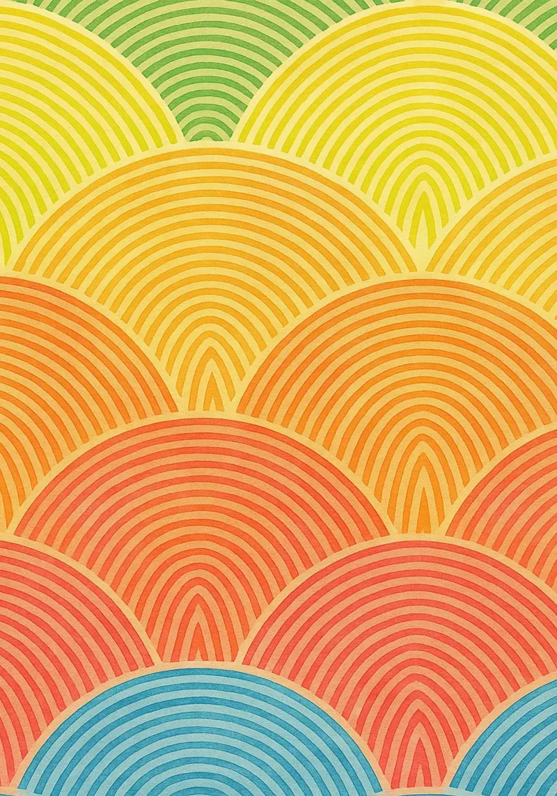 línea geométrica abstracta de medio círculo metacrilato de arkhanz
