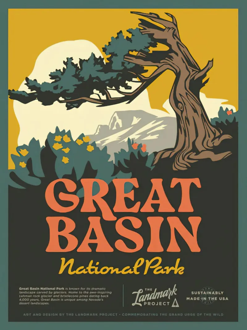 Parco nazionale del Gran Bacino tela con Cornice a cassetta da williamsshop