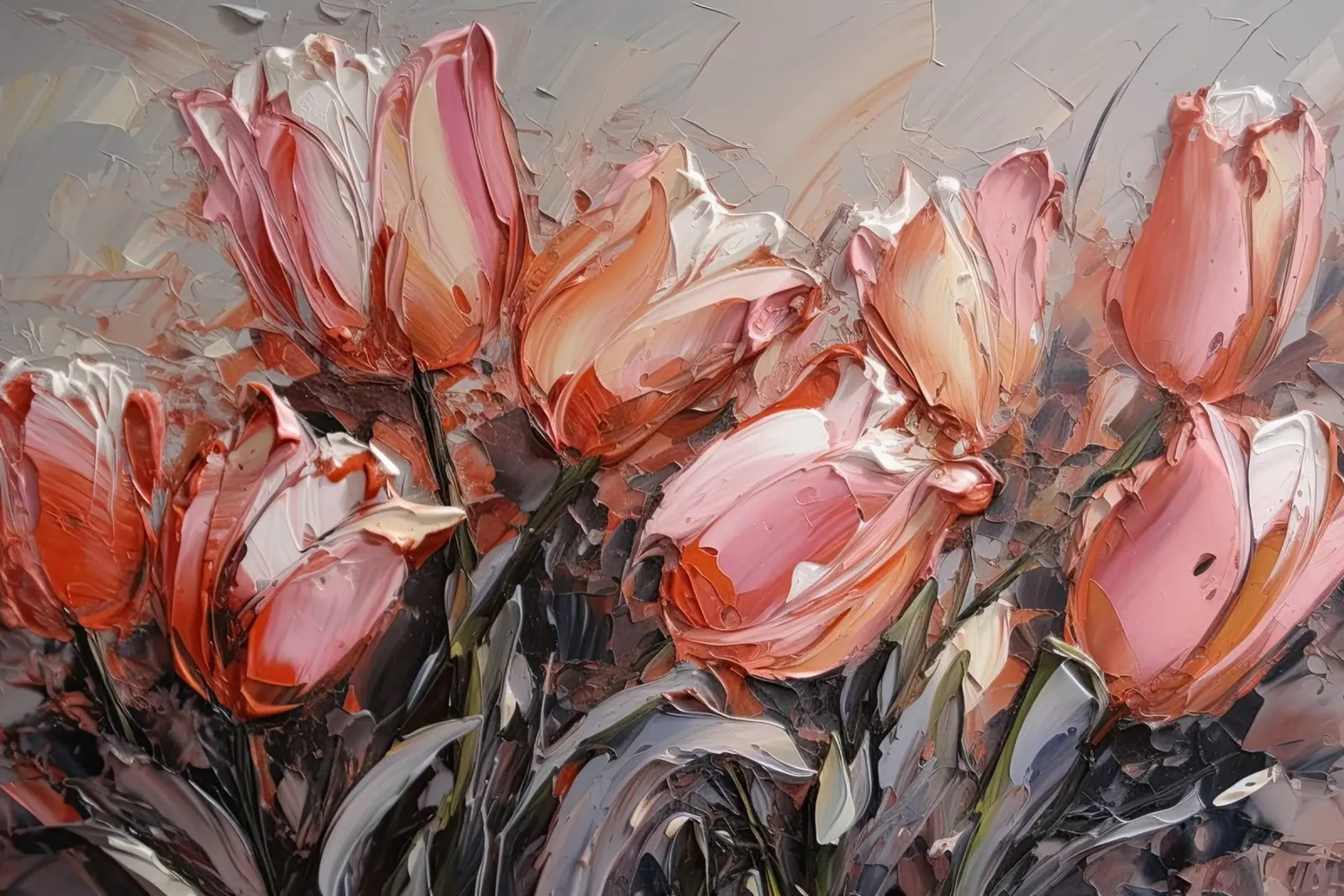 Muurkunst van Imagine canvas met Baklijst van Imagine