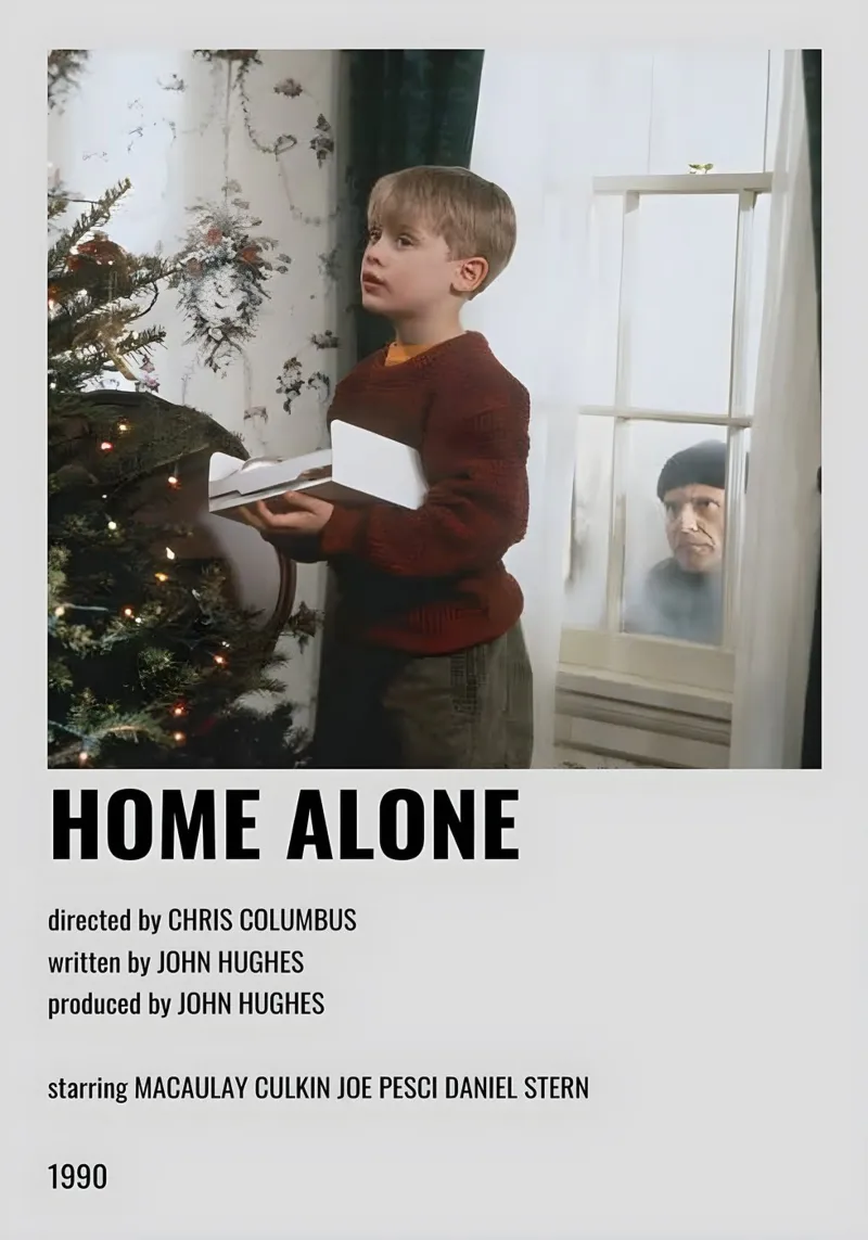 HOME ALONE carta hahnemühle da MVFminimalist