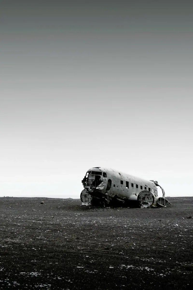 Island Douglas DC-3 I pellicola backlit da Michael J. Reibert