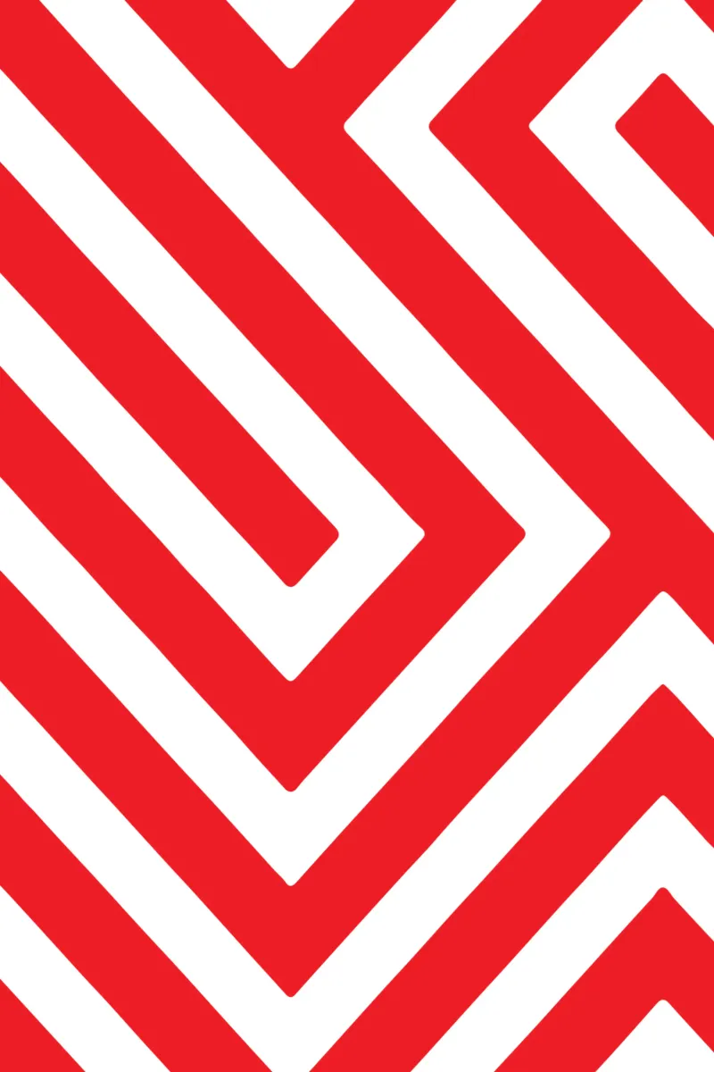 linea astratta geometrica rossa plexiglass da arkhanz