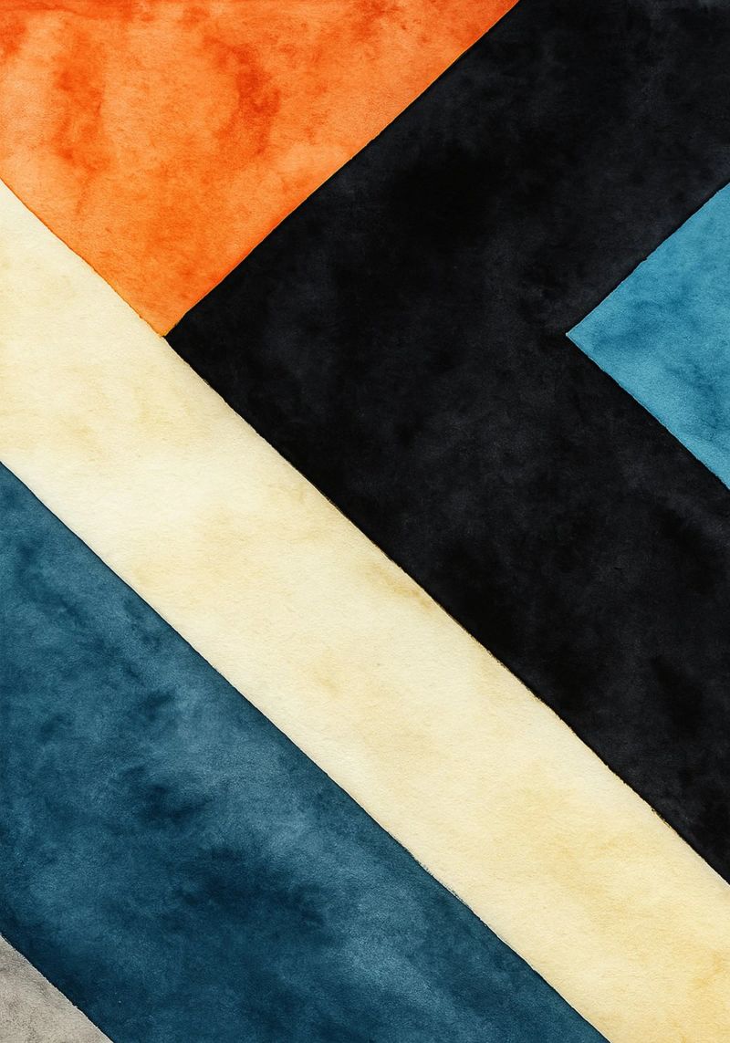 abstract geometric simple line canvas by arkhanz