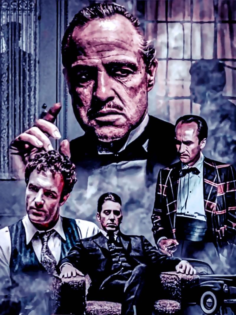 Parrain 1 Art poster de ontoseno
