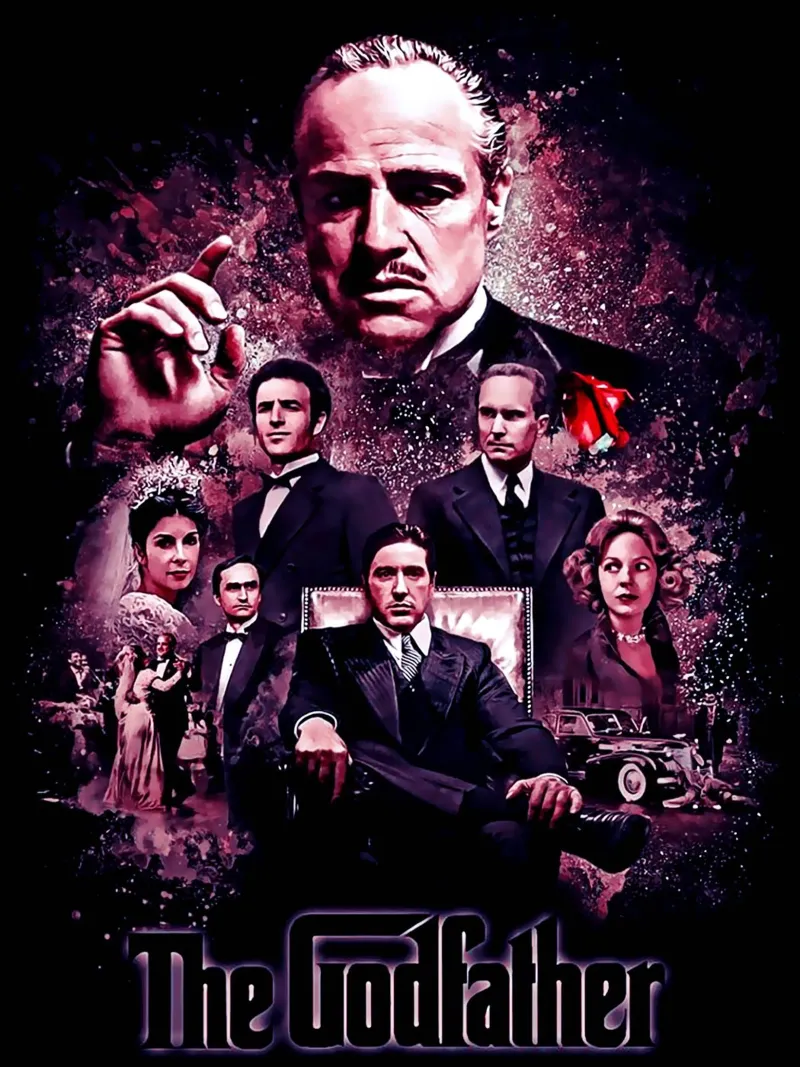 Godfather 9 Art acrylic glass by ontoseno