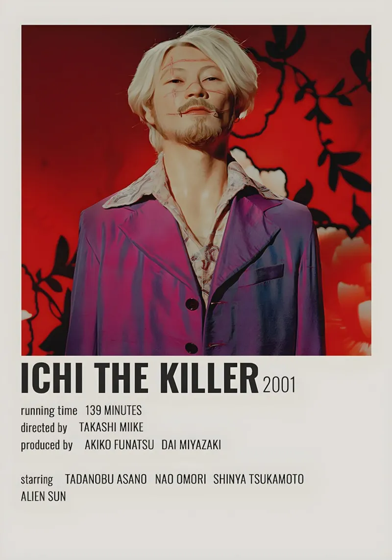 ICHI THE KILLER 2001 carta hahnemühle da MVFminimalist