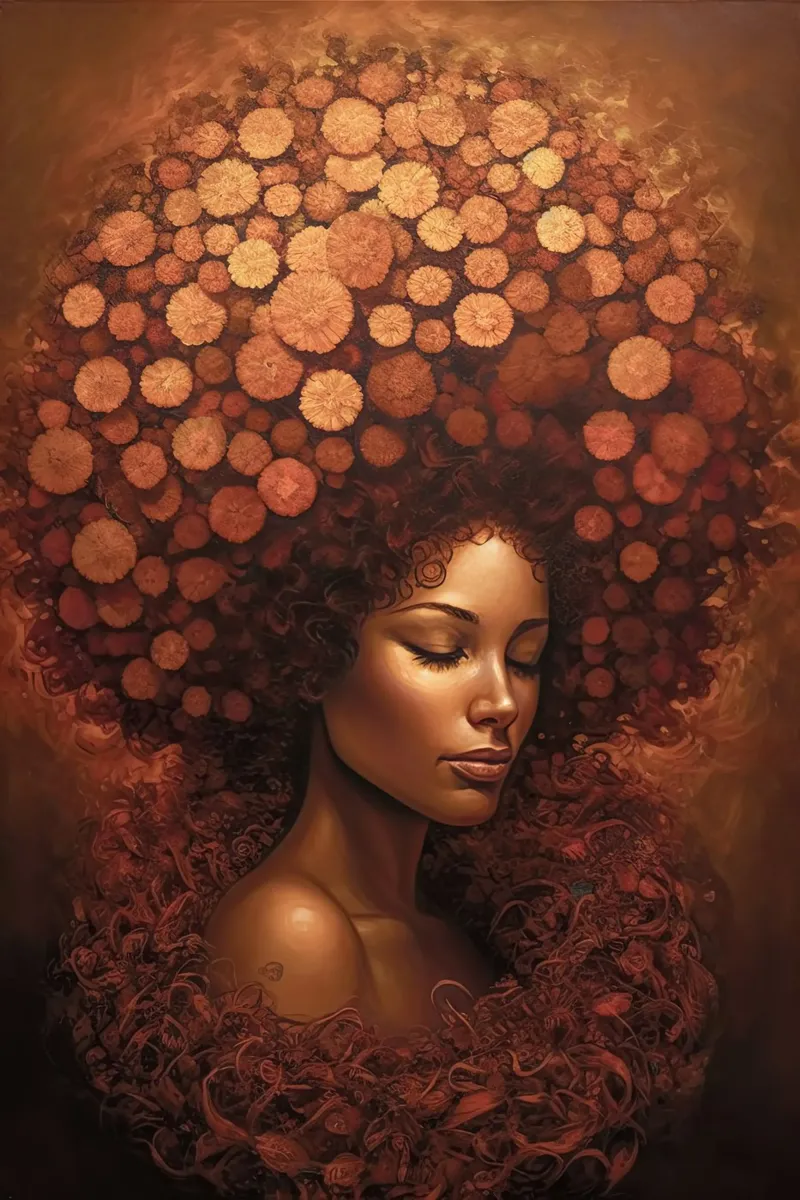 Arte da parete di Imagine poster con telaio in legno da Imagine