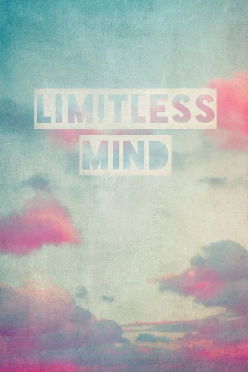 limitless mind poster con telaio in alluminio da Ingrid Beddoes