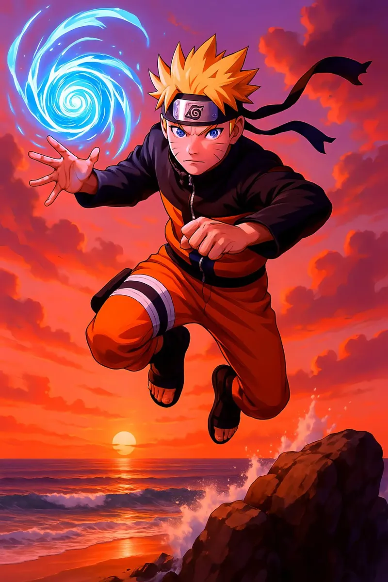 Naruto canvas by Agus Creative