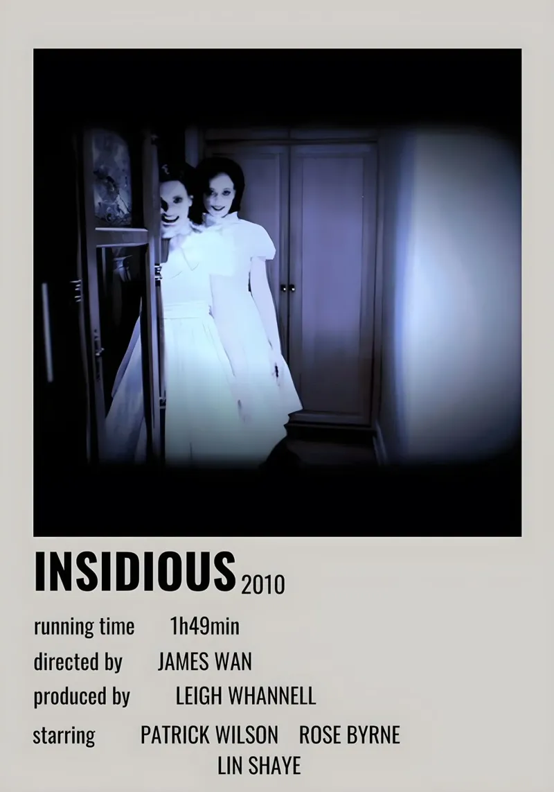 INSIDIOUS 2010 pellicola backlit da MVFminimalist