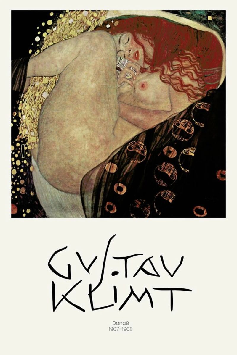 Klimt - Danae Poster von Vintage by JUNIQE