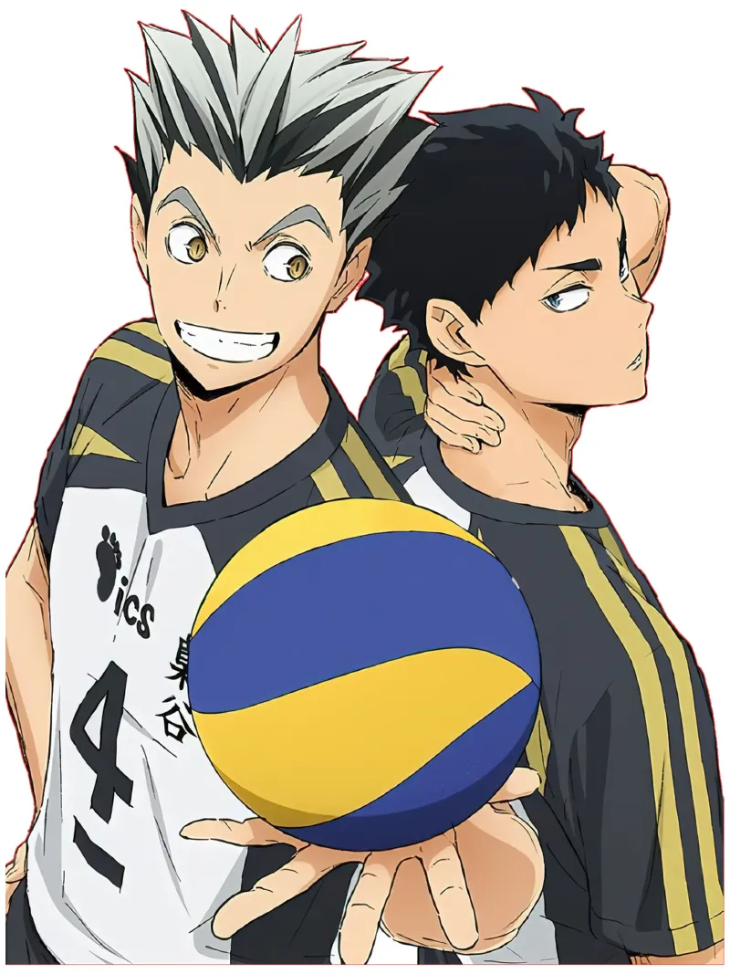 Bokuto x akaashi pellicola backlit da Green