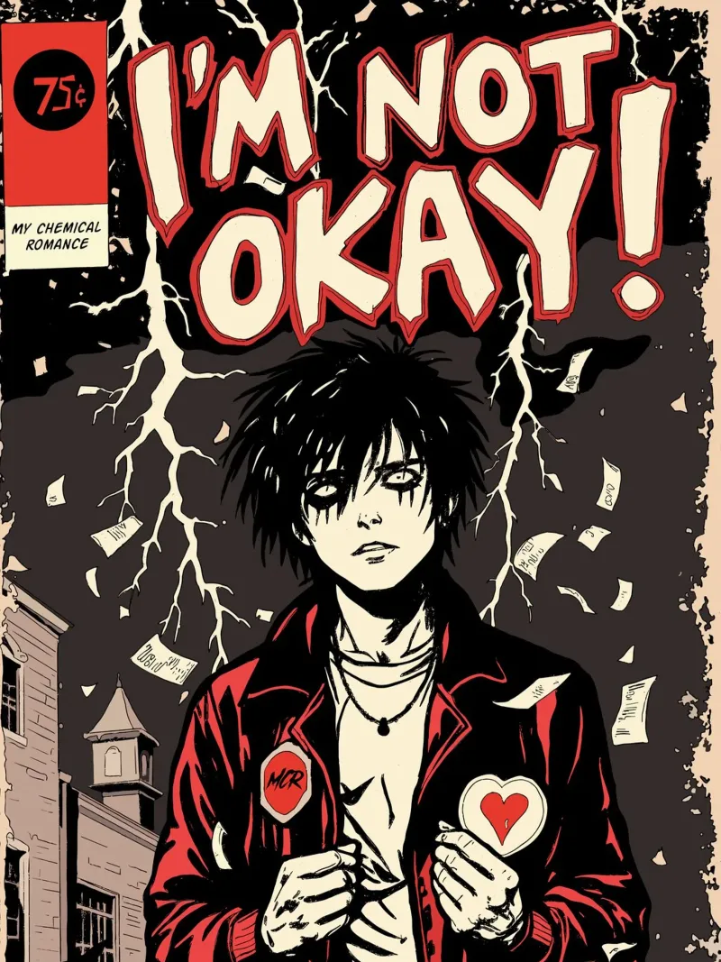 MCR I'm Not Okay pellicola backlit da lucasmeier