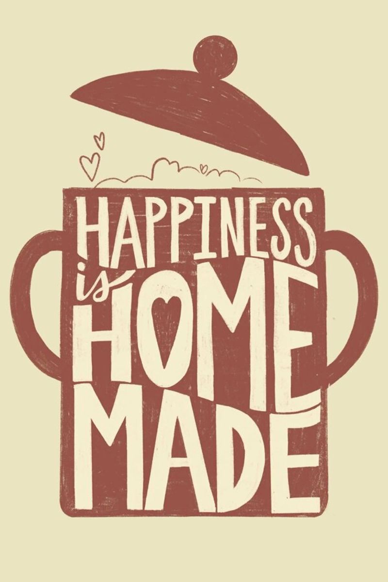 Happiness Is Homemade Poster von Studio One
