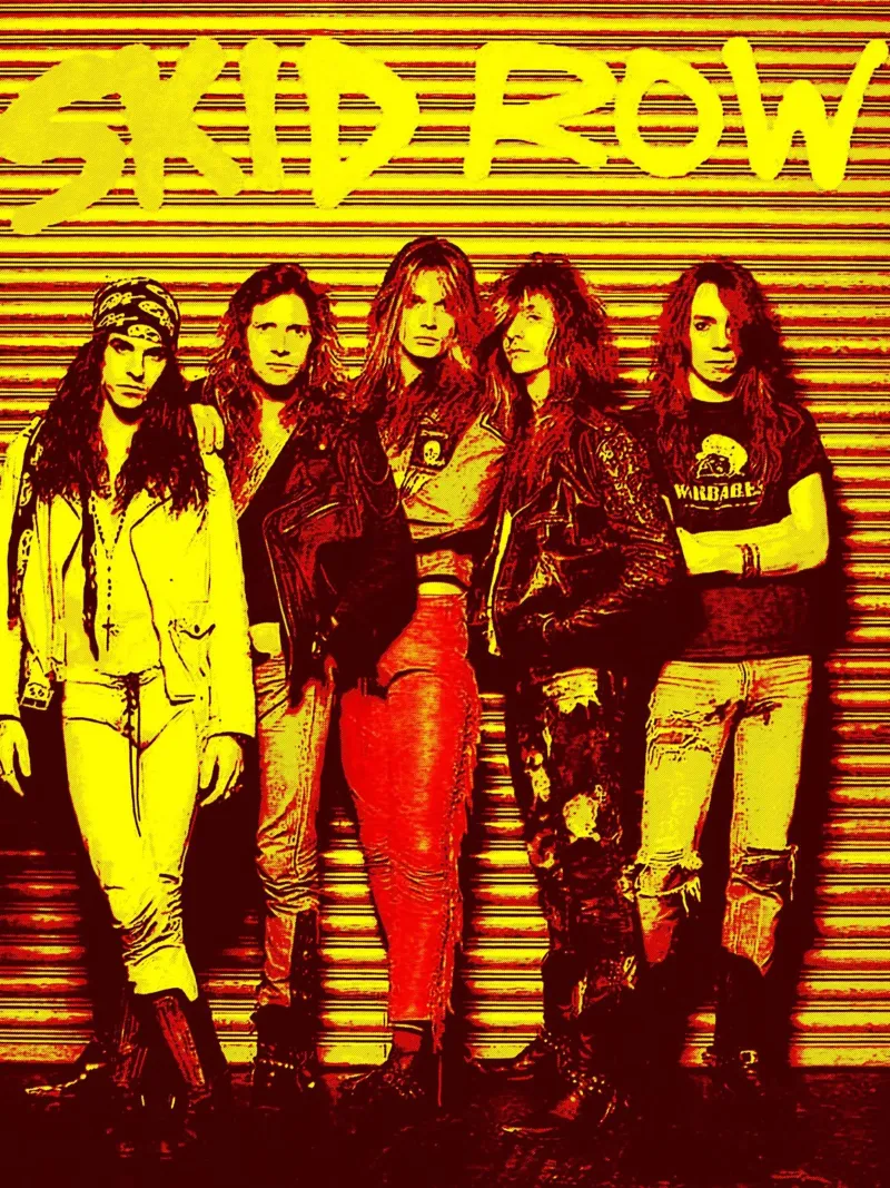 skid row band art carta hahnemühle da vanhesling