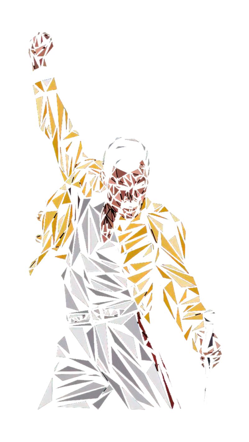 Freddie Mercury Poster von williamsshop
