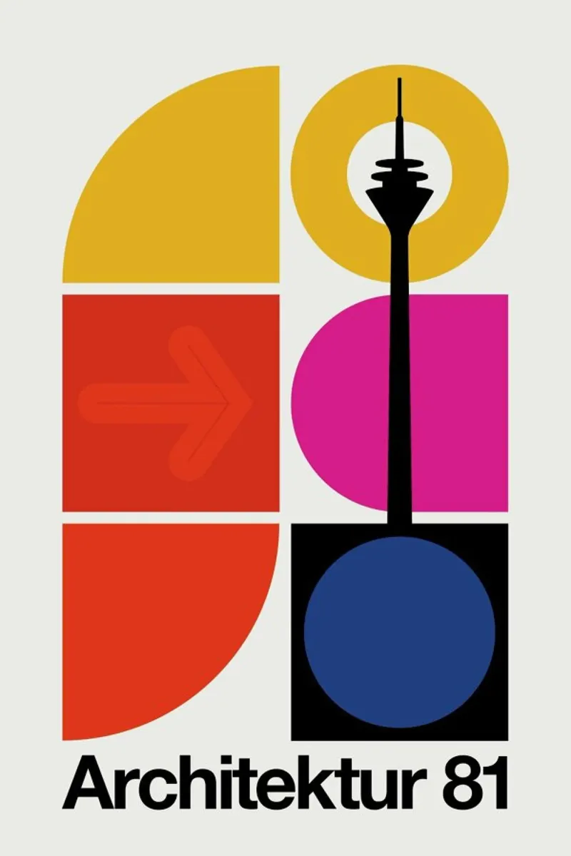 Architecture 81 canvas by Bo Lundberg