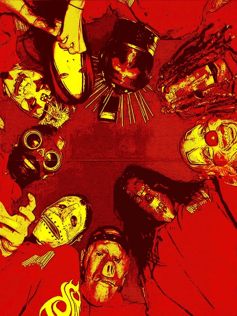 slipknot band art hahnemühle by vanhesling