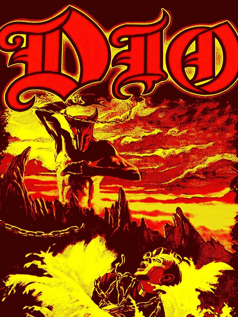 dio band art pellicola backlit da vanhesling