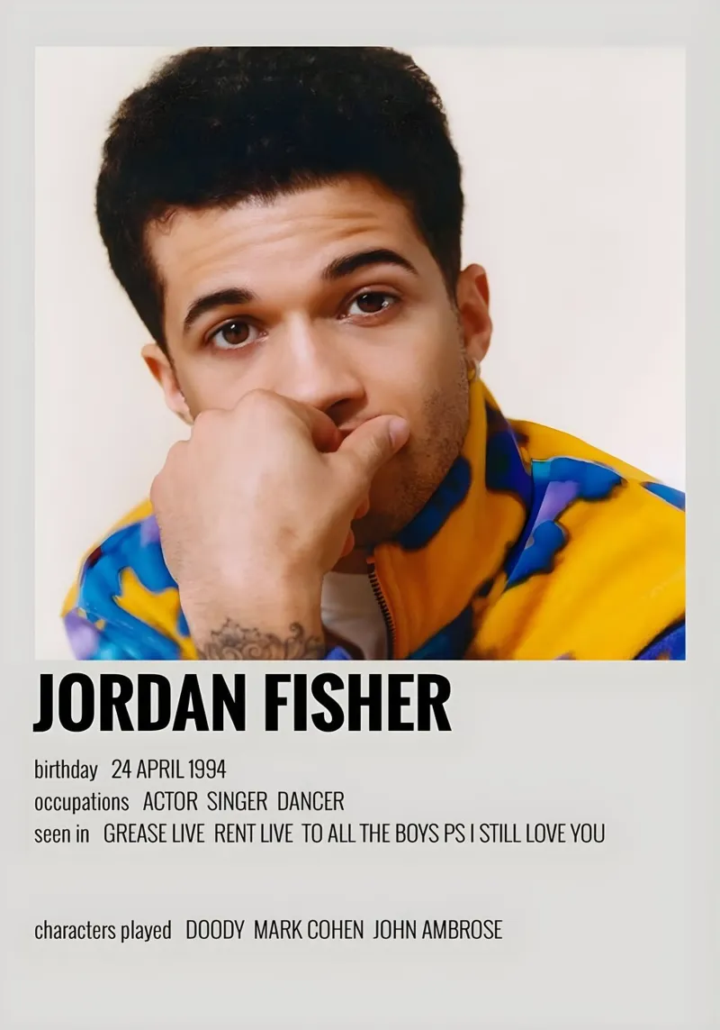 JORDAN FISHER pellicola backlit da MVFminimalist