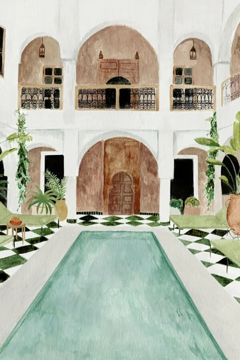 Riad carta hahnemühle da Isabelle Vandeplassche