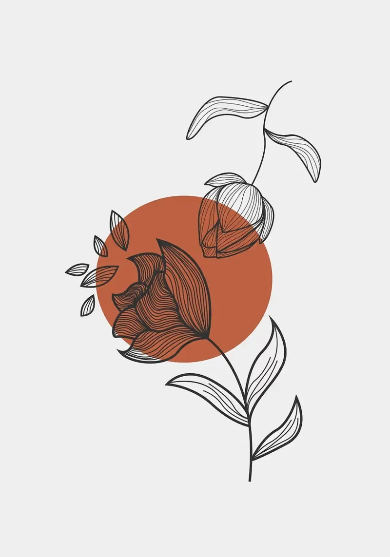 beauty flower canvas by FlowersShop