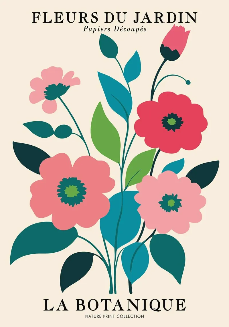 Floral Bouquet Illustration hahnemühle by FlowersShop