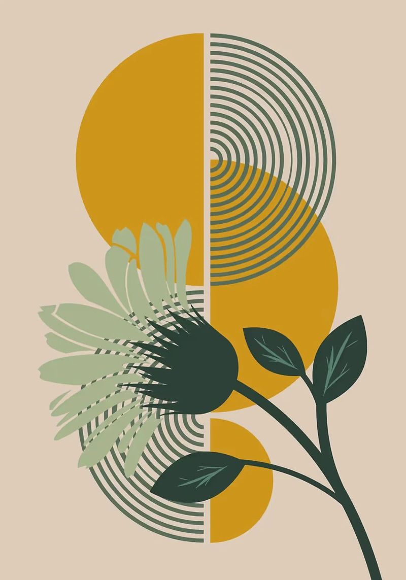 Abstract Floral Art poster by MinimalistDesign