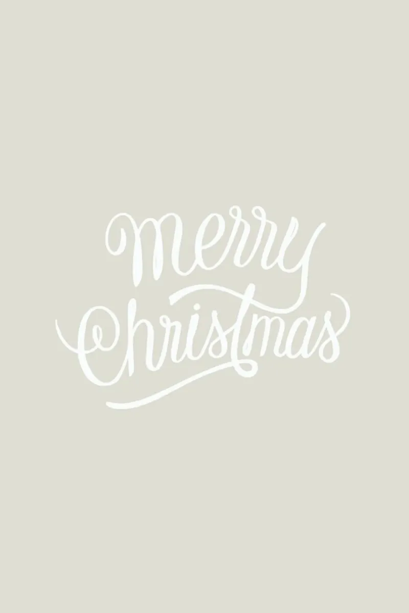 Vintage Holidays Merry 2 White Beige hahnemühle by Monika Strigel